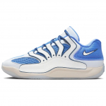Nike KD 18 Kulumiskindlad Hingavad Madalad Korvpallijalatsid Meeste Sinine Valge HV1991-401 41