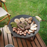 Polar Light V&auml;lisvalatud Rauast BBQ Grillpann