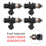 4 tk K&uuml;tusepihusti Dacia Sandero Renault Clio III jaoks 0280158046 8200292590