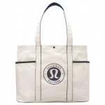 Lululemon Daily 20L Mitmetaskuline Moodne Vabaaja L&otilde;uendist &Otilde;lakott Unisex kotid Naturaalne Must LU9BN2S-11185 Natural & Black/NAT/BLK