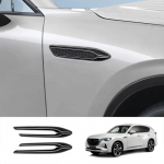 LHD RHD Mazda CX-60 CX60 CX-80 CX 80 2024 Eesmise k&uuml;ljekaitse &otilde;huava katte suunatule lehe piraatkatte jaoks ABS black