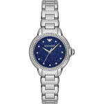 Emporio Armani Mia Sinine Roostevabast Terasest H&otilde;bedane Naiste Kvarts AR11630 sinine