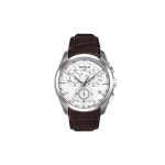 TISSOT Kutu Collection Kvartsliikumisega Meeste K&auml;ekell Kell 41mm H&otilde;bedane sihver Roostevabast terasest korpus T035.617.16.031.00 Silver Watch Case