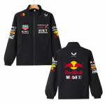 F1 Red Bulli meeskonna mantel F1 Formula v&otilde;idus&otilde;it Suvine Red Bull Racing meeskonna Stormtrooperi mantel Jakk S must