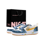 Nike Court Borough Abrasion Resistant Breathable Abrasion Resistant Breathable Low top Skateboard Shoes Men's 844881-100(Team1461-SBOX) 42.5 black