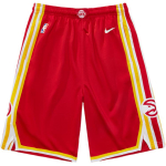 Nike X NBA Atlanta Hawks V&auml;rviplokk Kiiresti kuivavad Hingavad Kerged L&uuml;hikesed P&uuml;ksid Laste l&uuml;hikesed p&uuml;ksid Punane 3Z2B7BCQL-HAW S
