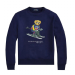 VibeStreet Meeste ja Naiste Karu Prindiga &Uuml;mmarguse Kaelusega Huppar Vabaaja Mood Streetwear Top Euroopa ja USA Stiil S