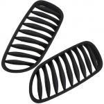 [Asendus] 2 tk Esipamperi Neeruv&otilde;re Kapoti V&otilde;istlusv&otilde;red BMW Z4 E85 E86 Coupe 2003 2004 2005 2006 2007 2008 jaoks (V&auml;rv : Mattmust) matt must v&auml;rv