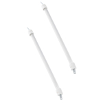 3 tk / 2 tk Elektriline k&uuml;tteelement Kvartsist torud K&uuml;ttekeha Varuosad Infrapuna Kvartsist K&uuml;ttevarda S&uuml;damiku Asendamine 2 pcs 34.5cm white