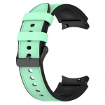Silikoon+nahast rihm Samsung Galaxy Watch 6 5 Pro 40mm 44mm rihmaga kella6 4 Classic 47 43mm 46mm asendusk&auml;ev&otilde;ru Correa jaoks Watch 5 Pro 45mm