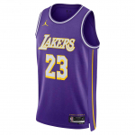 Nike Los Angeles Lakers 2025/26 Statement Edition Meeste Nike Dri-FIT NBA Swingman S&auml;rk HM4877-504 L