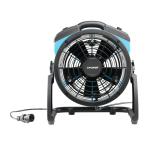 XPOWER FM-65 Mitmeotstarbeline &otilde;hkjahuti K&uuml;lma udu ventilaator &Uuml;hendusl&uuml;li Veevoolik 41x36x22.5CM