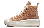 Chuck Taylor All Star Wmns Converse Move Platform High 'Sherpa - Champagne Tan' A04259C 36.5