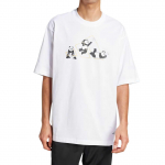 Adidas T-s&auml;rgid Unisex Valge &Uuml;mmarguse kaelusega M&otilde;&otilde;dukas JZ3275 L