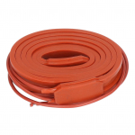 Silikoonist k&uuml;tteriba Silikoonist k&uuml;tteriba Kuumutusteip K&uuml;tterihm V&ouml;&ouml;k&uuml;te Veekindel 15x1000mm 75W 220V AC oranž