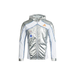 adidas Space Jkt M Vabaaja Jooksuspordi Kapuutsiga Jakk H&otilde;bedane Meeste GK8816 M