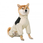 Keskmise ja suure koera vihmamantel Labradori kuldne retriiver Shiba Lnu nelja jalaga veekindel koerariided tormivastane kasukas lemmiklooma vihmamantel (as the picture,XL)