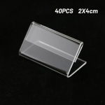 40 tk 2x4 cm akr&uuml;&uuml;lm&auml;rkide kuvastend &Auml;rikaardi hinna silt Siltide alus Kuva statiivid Akr&uuml;&uuml;lkuva alus