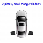 Kia EV6 CV 2022 2023 2024 jaoks Auto Kardin P&auml;ikesekaitse Tarvikud UV-kaitsega P&auml;ikesekaitse Soojusisolatsioon V&otilde;rk P&auml;ikesekaitse Rear small triangle