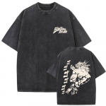 Pestud Vintage Anime JoJo seiklusgraafikaga T-s&auml;rk Dio Brando Prindiga T-s&auml;rgid Meeste Naiste Vabaaja Puuvillased Retro T-s&auml;rgid S mitmev&auml;rviline