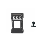 Autofoonihoidik Volkswagen VW Golf 6 MK6 2009 2010 2011-2013 jaoks Mobiiltelefoni hoidikud Automaatne juhtmevaba laadimine Spetsiaalne fikseeritud alus Only the base gray