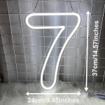 LED numbrim&auml;rk Neoon Palju &otilde;nne S&uuml;nnip&auml;ev S&uuml;nnip&auml;eva logo Personaliseeritud Pulmad Juubel Lavatarvikud Neoonvalgusti m&auml;rk LED t&auml;hed gray
