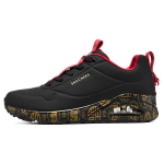 Skechers 2023 CNY Trendikad Mugavad Madalad Vabaajas Jalan&otilde;ud Naiste tossud Must Punane 896164-BKRD 35 black
