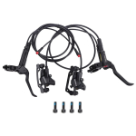 1 paar elektrijalgratta kahekolviga ketaspidur elektrijalgratta alumiiniumisulamist toite v&auml;ljal&uuml;litusega &otilde;liketaspidur 1 pair Oil brake (front, rear) #1