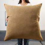 Suur ruudukujuline padjap&uuml;&uuml;r Kohvitass Diivani seljatugi Hiiglaslik padjakate Pestav Elutuba Magamistuba Padjap&uuml;&uuml;rid &Uuml;hev&auml;rviline 55/60/70/80CM 55x55cm kohv