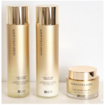 SNP Premium Gold Kollageeni Lift Toimega Puhastusvesi 150ml + Losjoon 150ml + Kreem 50ml 3-osaline P&otilde;hikomplekt, 1 Komplekt beige