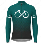 Gradientv&auml;rviline seeria Rattas&auml;rk Suvine Meeste Pikkade varrukatega Rattas&auml;rgid MTB Rattas&auml;rgid Kiiresti kuivavad Maanteejalgratta riided 4XL blue