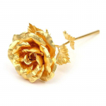 Roosi kullast fooliumist kunstroosilillede pulmakingitus s&otilde;brap&auml;evaks kuld