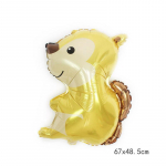 Cartoon Forest Summer Theme Loomasari &Otilde;hupallid Lapse s&uuml;nnip&auml;evakaunistus squirrel