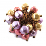 Bague Cr&eacute;ateur 'Les Romantiques' Rose Mauve 54 Heleroosa