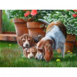 DIY maastik Teemantmaal Aniaml Koeratikandid J&otilde;ulupuu ristpistes Rhinestone kodukaunistus 20X30CM