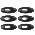 6 tk/partii Turvaprossin&otilde;elad naistele Moslem Hijab pin Islamic Sall Beebi riided Pin pannal Aksessuaarid Pear&auml;ti kaunistus must