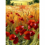 T&auml;ielik 5D Teemantmaaling Lillede maastik Teemanttikandid Ristpistes Kodukaunistus K&auml;sitsi valmistatud kingitus 20x30cm