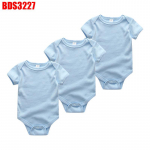 Vasts&uuml;ndinud beebi poiste t&uuml;drukute riided Kiddiezoom puuvillased O-kaelusega l&uuml;hikeste varrukatega beebip&uuml;ksid 3M