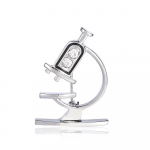 Blucome Scientist Tool Biology Mikroskoop Kuju Pross Mood Uus Disain Pin kuld