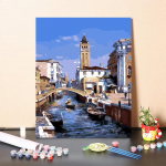 Digitaalne &otilde;limaal Kunst l&otilde;uend Numbrid &Otilde;limaal Kodukaunistus DIY Maalimine numbrite j&auml;rgi 40x50cm no frame