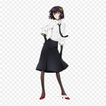 Akiko Yosano Bungou hulkuvad koerad Bungo hulkuvad koerad triigitud plaastrid riiete jaoks Aplikatsioonid Kleebised riietel Kuumustundlik kohandatud plaaster