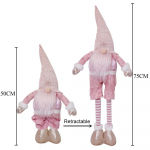 Sisset&otilde;mmatav j&otilde;ulup&auml;kapikk, pikad jalad, n&auml;ota j&otilde;uluvana nukud metsavana mehe teleskoopm&auml;nguasi kodukaunistuse kaunistused kingitus