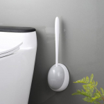 MENGNI uus WC-hari vannitoa jaoks TPE silikoonharjapea puhastust&ouml;&ouml;riist Kodu WC-puhastushari Vannitoa tarvikud must
