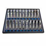 Roostevabast terasest t&auml;toveeringu otsikute komplekt &uuml;mmargune Diamond Magnum DT RT FT segatud 11 tk / 22 tk komplekt 22pcs Set
