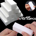 5/10/15 TK puhver Poleerimisliiv Lihvimisviilid Plokkk&uuml;&uuml;nte poleerimine Manik&uuml;&uuml;ri hooldus Valge k&uuml;&uuml;nekunsti n&auml;pun&auml;ited 5pcs