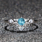 Bella Box klassikaline imeilus sinine &uuml;mmargune avamiss&otilde;rmus naistele v&otilde;luv pulmakihluskingitus Resizable sinine