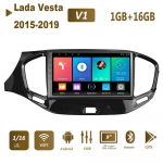 Icreative 2 Din Androidi autostereo raadio multimeediumivideopleier Lada Vesta 2015-2019 navigatsiooni-GPS Carplay autoraadio jaoks 1+16GB