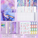 A6 marmorist v&auml;rviline eelarve planeerija k&ouml;itja Sularaha &uuml;mbrikud eelarve koostamiseks korraldaja k&ouml;itja