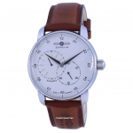 Zeppelin New Captain's Line Leather Strap Automatic 8662-1 86621 Meestekell h&otilde;be