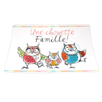 Les Tr&eacute;sors De Lily [R6521] - Mitmev&auml;rviline  Chouettes  lauamatt - 43x28 ​​​​cm (Vahva pere! ) mitmev&auml;rviline